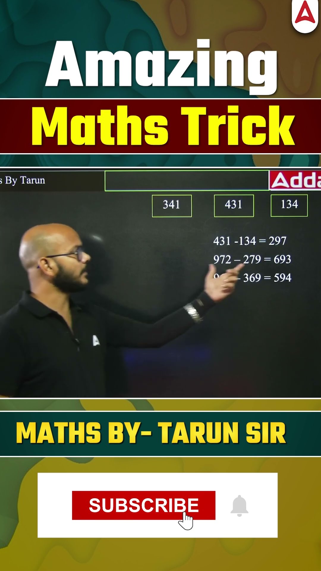 Maths Amazing Concept  || By Tarun Sir