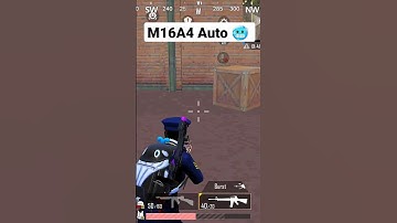 M16A4 full Auto mode🥵 #shorts #pubg #pubgmobile #bgmi