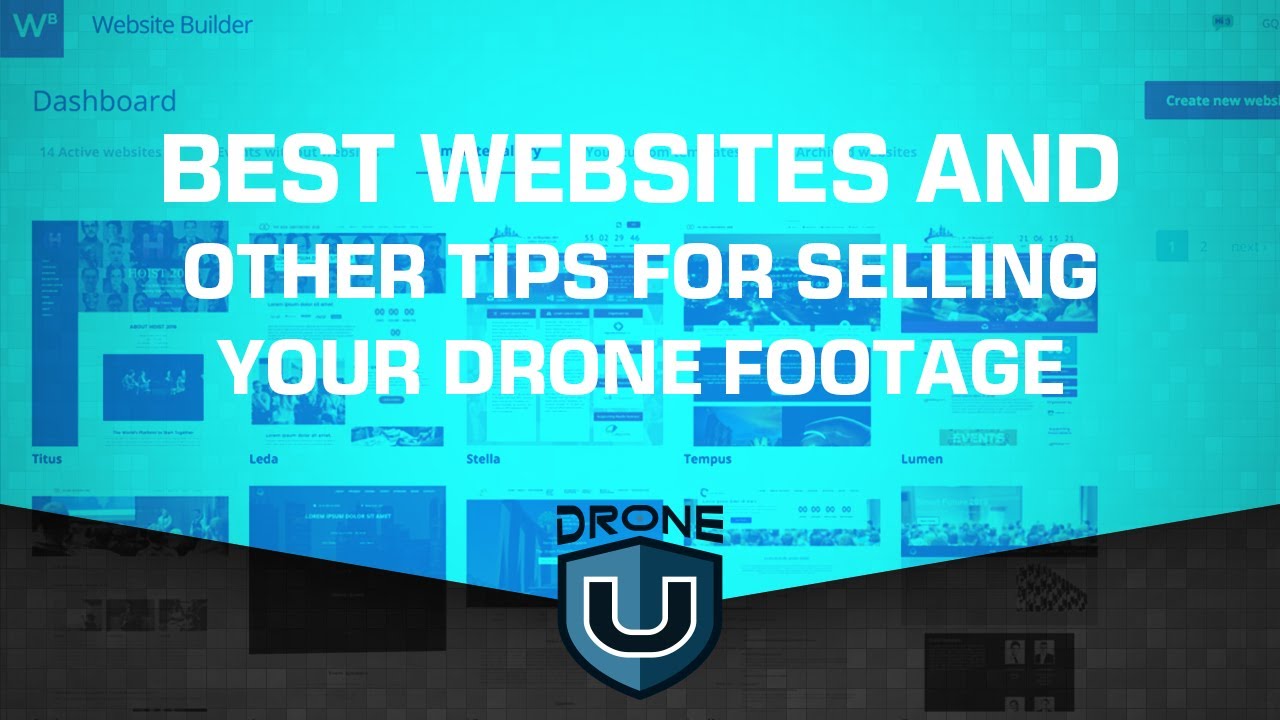 dronesense Best Websites and Other Tips for Selling Your Drone Footage