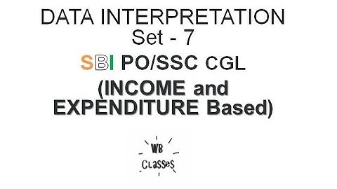 Data Interpretation (Set - 7) SBI PO/SSC CGL