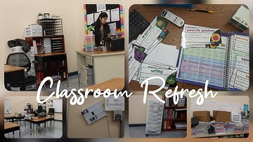 CLASSROOM REFRESH|| 2022-2023 || (setup after winter break) || S2E34