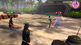54 banners Vader vs DR BSF Malak (my cleanest battle yet) | 3v3 GAC