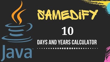 Learn Java Examples - 10 - Days And Years Calculator (Dakikadan Gün ve Yıl Hesaplama) #JAVA