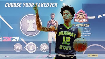 BEST DEMIGOD JA MORANT GUARD BUILD in 2K21! *MUST WATCH