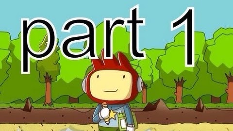 Screwing around in Scribblenauts Remix, part 1
