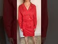 Chanel red dress s