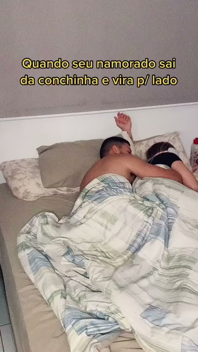 Saiii não!!! 😂😂😂 #shortvideo #shortsbrasil #namorada #conchinha #dormir