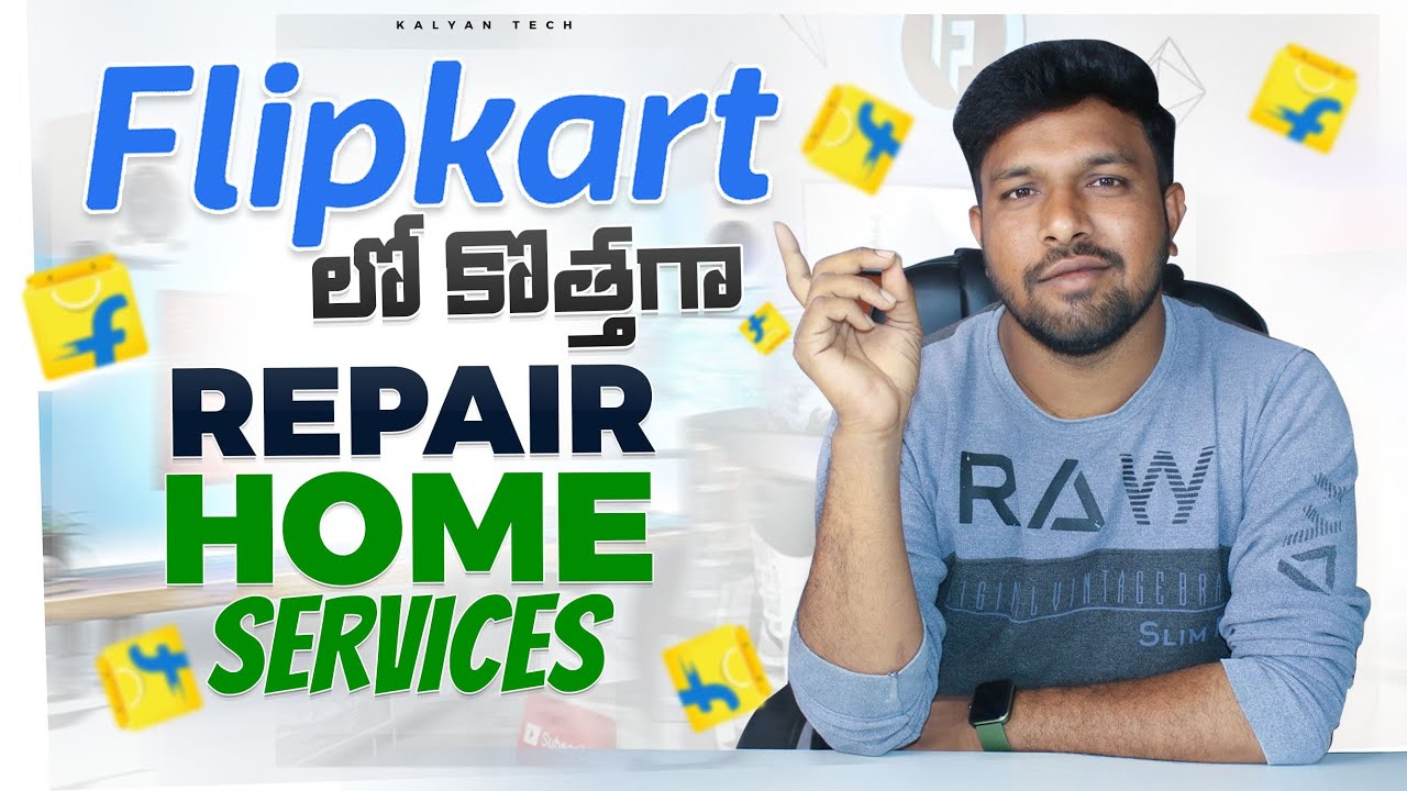Flipkart launch New Repair Service in telugu Flipkart Launch Mobile Repair Home Services YouTube