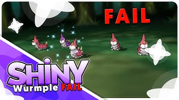 [Live] Shiny Wurmple FAIL REKT REKT REKT....