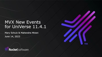 MVX Replication Events