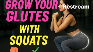 Squats for Glute Growth 🍑 | Build Bigger Glutes with These Proven Tips!