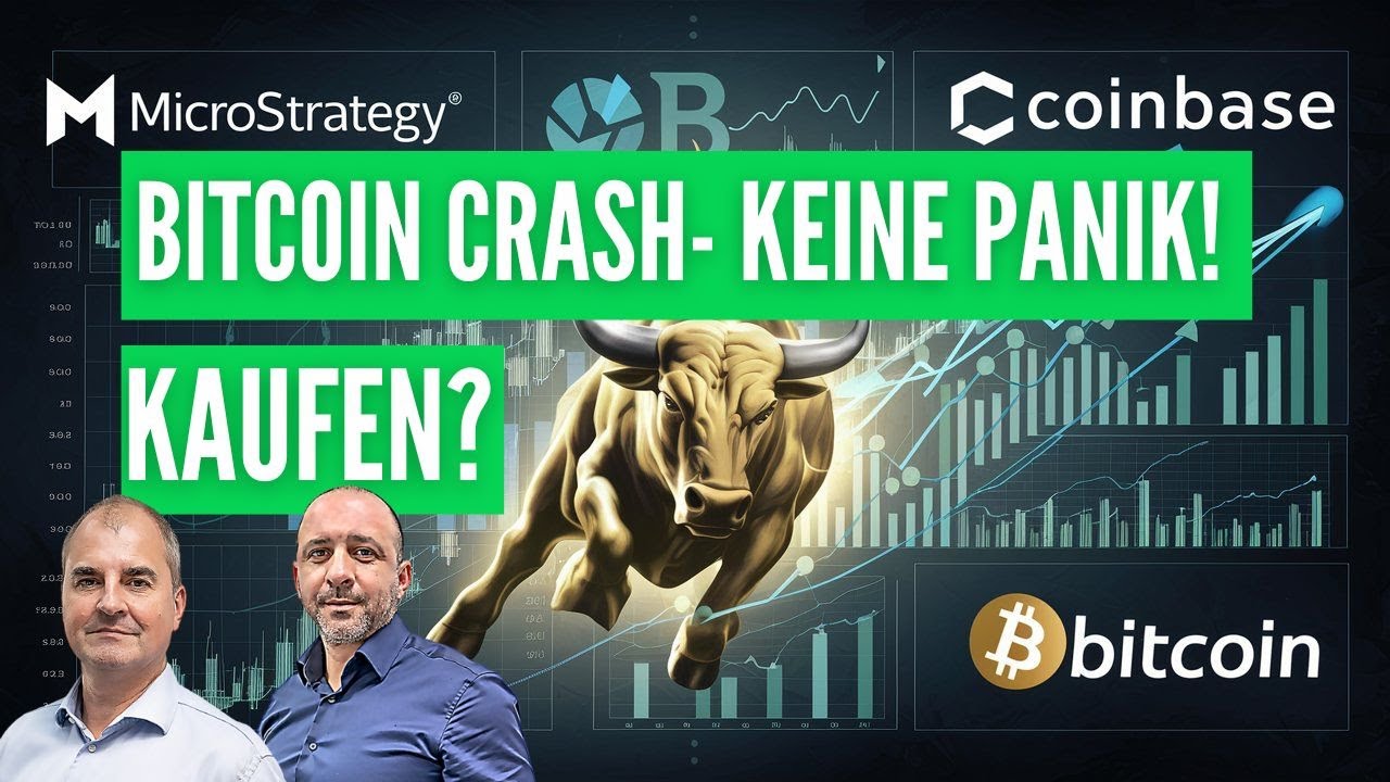Ruhe bewahren und Bitcoin kaufen? Coinbase | Shell | Brent Oil
