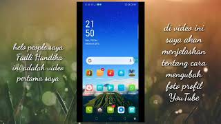 CARA Mengubah FOTO PROFIL YOUTUBE