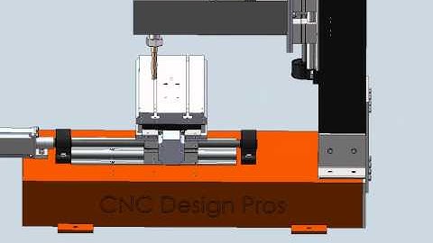 CNC Mill Solidworks Video