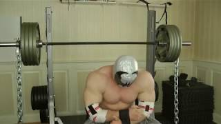 Ninja Tyler Bench Press 475 Lbs