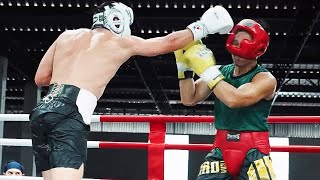Tim Tszyu Sparring For Errol Spence Leak Brutal Shots Knock Headgear Loose