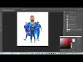 how to create poster football រៀន Poster បាល់ទាត់ដោតខ្លួនឯង #Photoshop