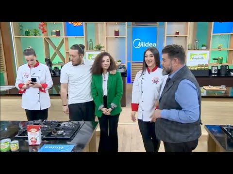 შეფ გეიმი-კულინარიული შოუ-\"შოკოლადის კრეპი\"-ლიზი ქონიაძე და მეგი შონია-2023.04.28