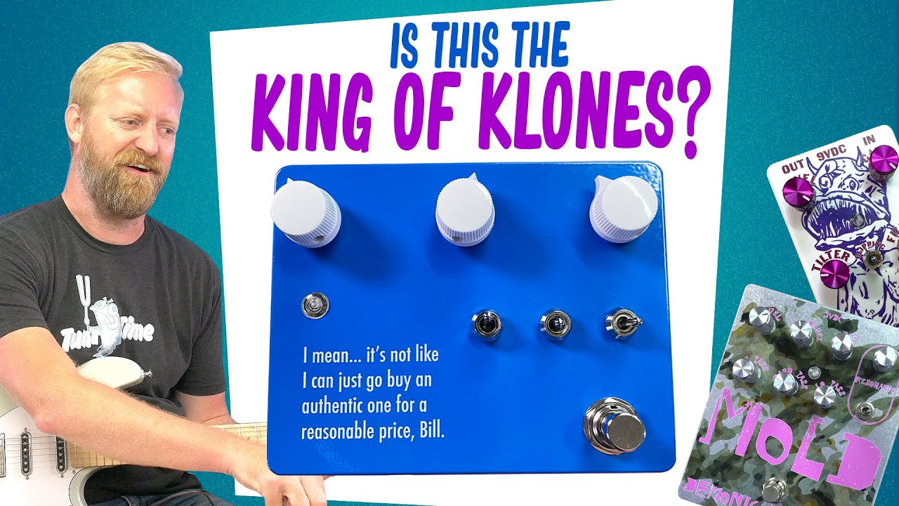 Is this the Best Klon Klone? - Demonic Machines HTR, Mold Fuzz & Alleborith Distortion + Baritone