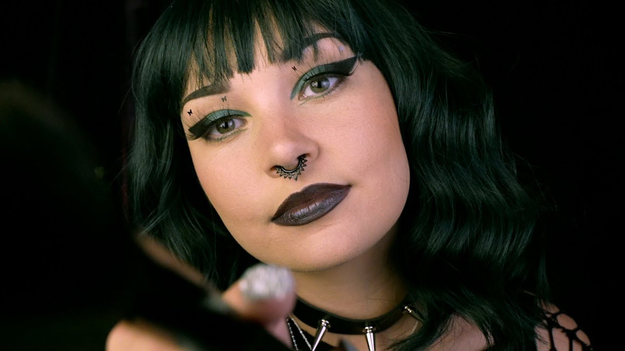 ASMR Goth Girl Gives You A Goth Makeover 