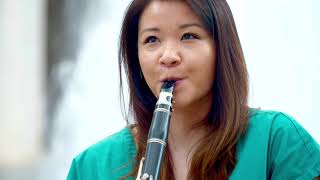 Frontline Healthcare Worker Erika Chen Performs Amazing Grace At Lincoln Center