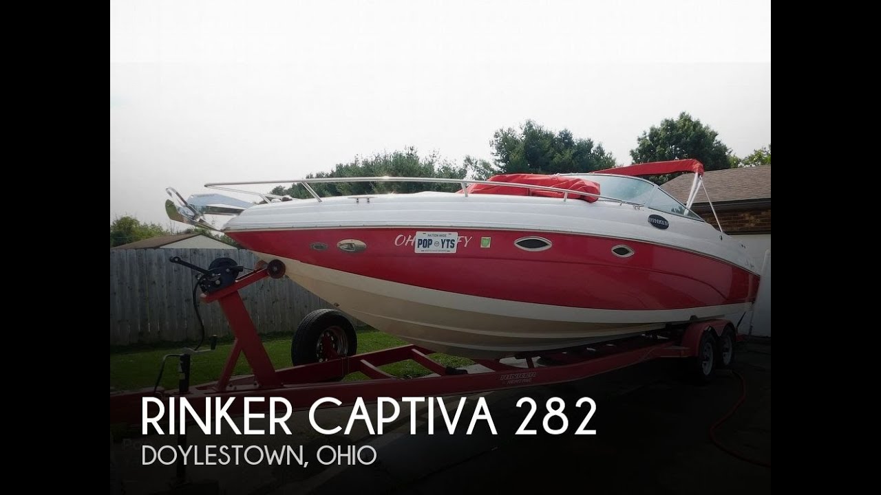 [UNAVAILABLE] Used 2006 Rinker Captiva 282 in Doylestown, Ohio - YouTube