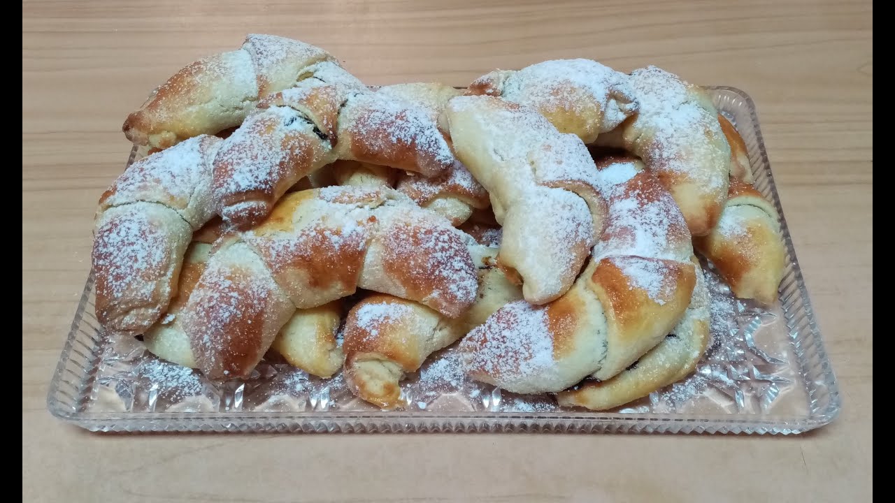 Plněné rohlíčky bez kynutí