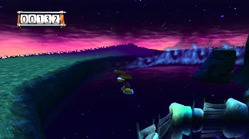 Rayman 3 HD - weird invisible wall climbing glitch