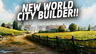 NEW Survival City Builder!! - Colonize - Management Base Builder