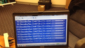 Microscan MS-890 bar code reader