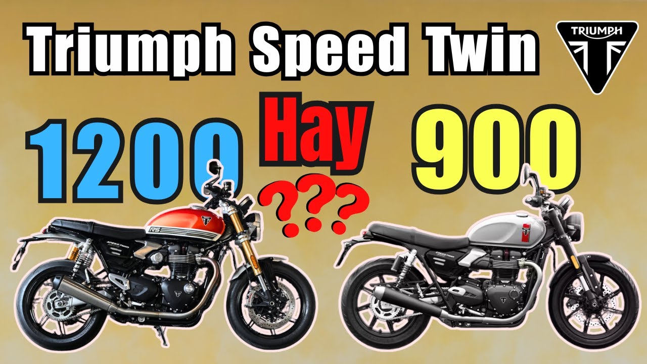 So sánh Speed Twin 900 và 1200 – Khác nhau ở đâu? | #speedtwin1200 và #speedtwin900