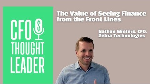 Building a Smarter Business with Generative BI | Nathan Winters CFO, Zebra Technologies