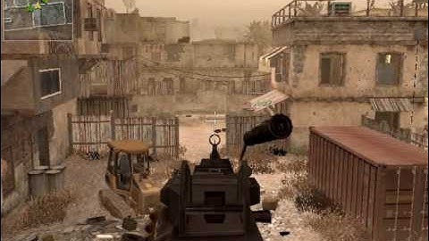 Call of Duty 4 Multiplayer gameplay with bots (pezbot)