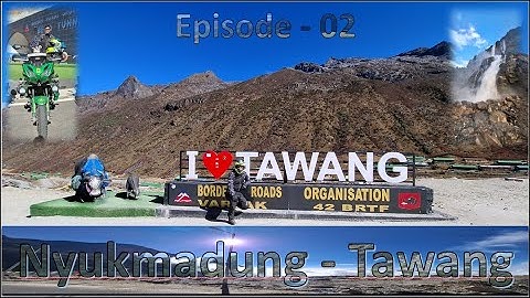 Nyukmadung to Tawang Motorcycle Adventure | Sela Pass | Kawasaki Versys | Ex-Army Colonel Ride