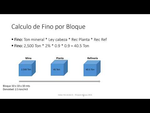 FVBM Valor de un Bloque Capsula II Nube Minera