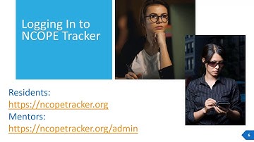 Introduction to NCOPE Tracker 2020