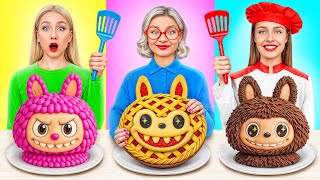 картинка: Кулинарный Челлендж: Я против Бабушки | Забавные Кухонные Лайфхаки от Multi DO Challenge
