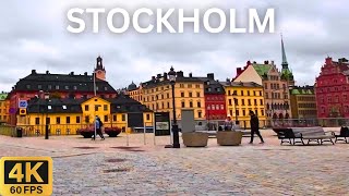 City Driving 4K: Stockholm Sverige (Sweden)