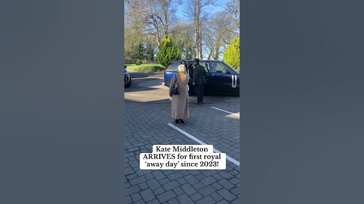 Kate Middleton arrives for first royal 'away day' since 2023