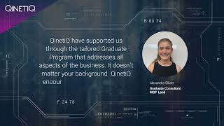 QinetiQ's Graduate Development Program Support - Alexandra Elliott - 2022