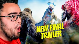 SHIMO Fights GODZILLA & KONG | Godzilla X Kong New Final Trailer Reaction!