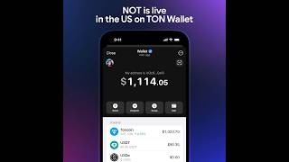 NOT is live in the US on TON Wallet | Теперь криптовалюта Ноткоин доступна для США в тг кошельке💰