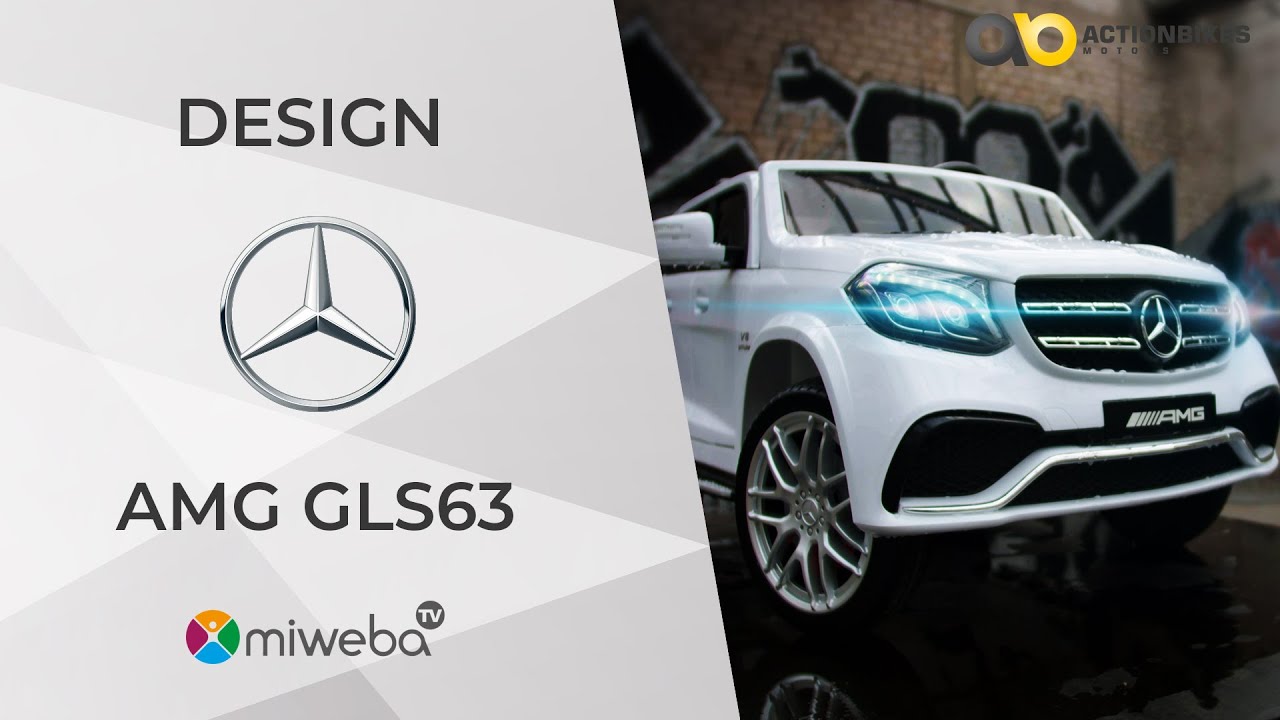 Suv Allstar Fur Kinder Mercedes Gls63 Amg Kinder Elektroauto Allrad Ledersitze Miweba Youtube
