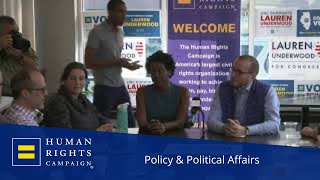 HRC Hosts Roundtable with Lauren Underwood