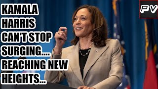 BREAKING: Kamala Harris SURGES To NEW HEIGHTS In NEW Poll...