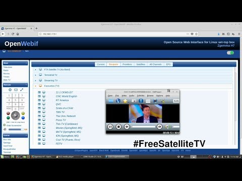 OpenATV Enigma Satellite Receiver streaming to a Computer - How to set up