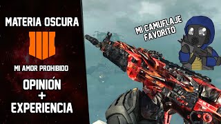 MATERIA OSCURA BO4 | LOS MEJORES CAMUFLAJES | REVEW COMPARACIÓN + EXPERIENCIA |SAS4LEX|