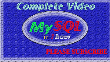 complete mysql programming video tutorial  youtube wampp,xampp mysql php
