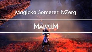 Ad Magsorc Fights 12 Dc And Wins - Eso 1Vx Pvp
