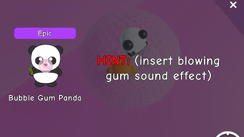 (NEW) How to get Bubblegum Panda